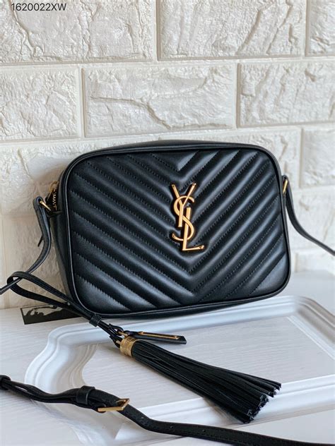 ysl lou black leather cross body bag|ysl cross shoulder bag.